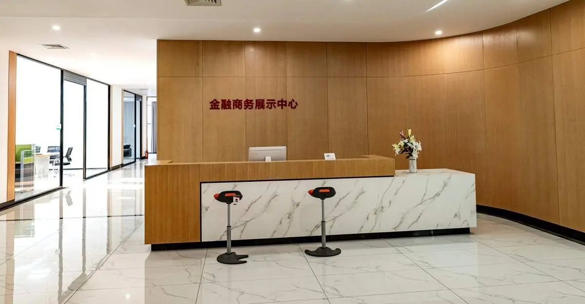 Bank furniture showroom