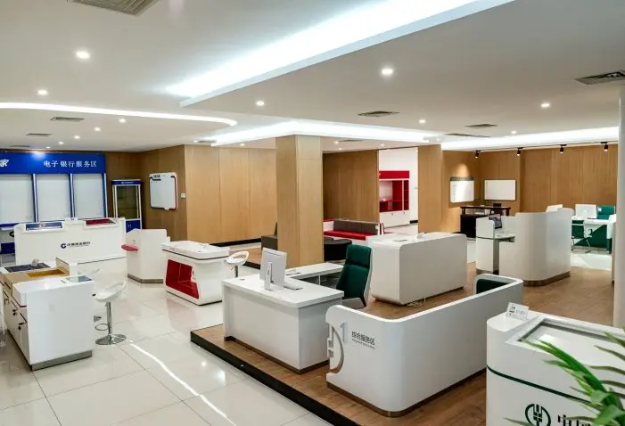 Bank service area overview